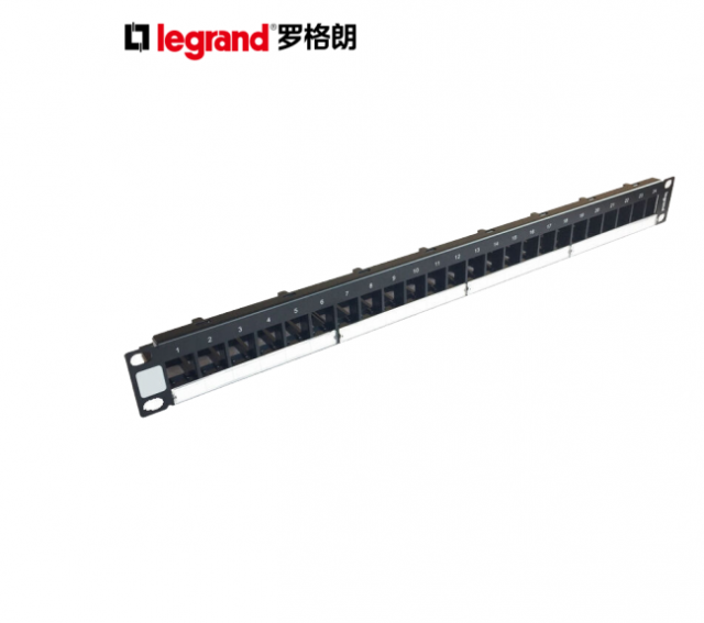 羅格朗超五類網絡配線架(帶24個模塊)632793-51