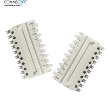 康普110語音配線架5對連接塊558402-1       