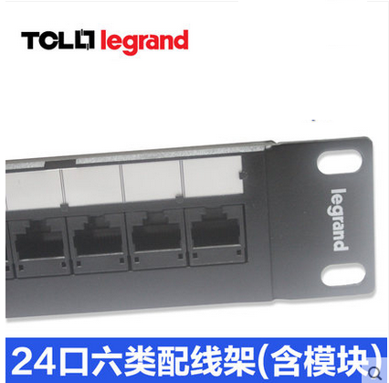 六類(lèi)24口配線架（含模塊）